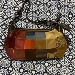 Coach patchwork purse